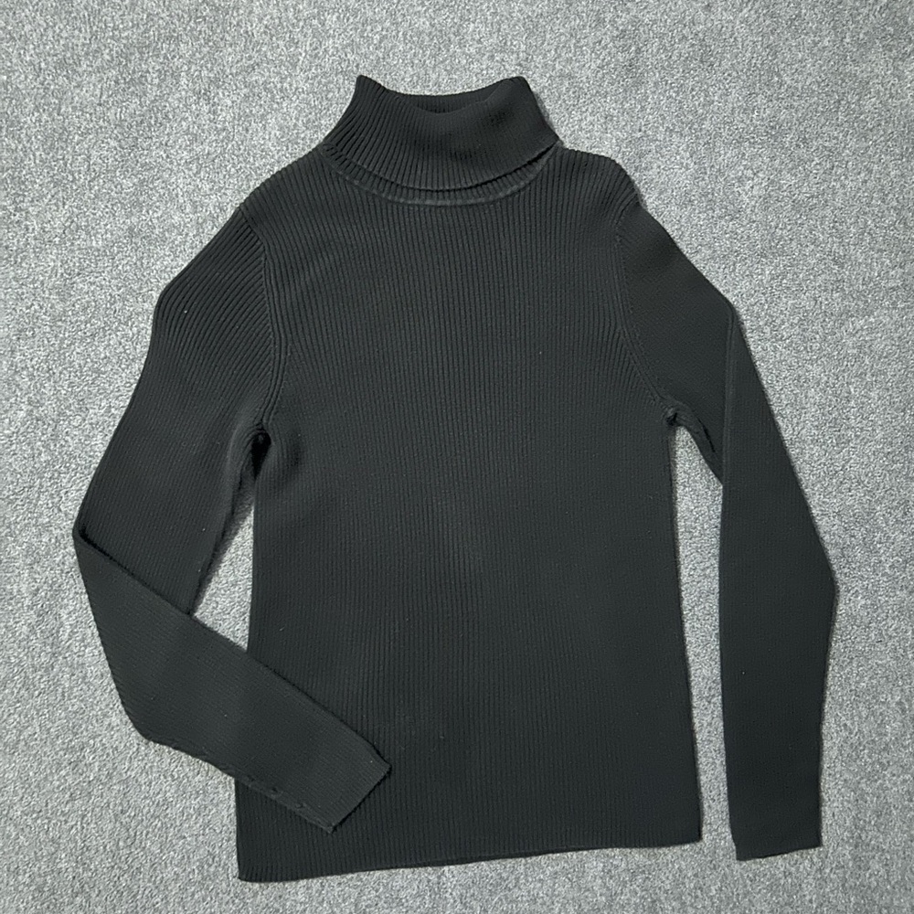 Black Turtleneck Sweater